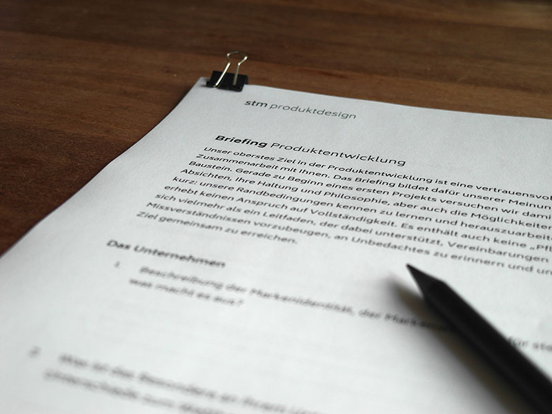Briefing Projektziele Briefingvorlage für den Projektstart